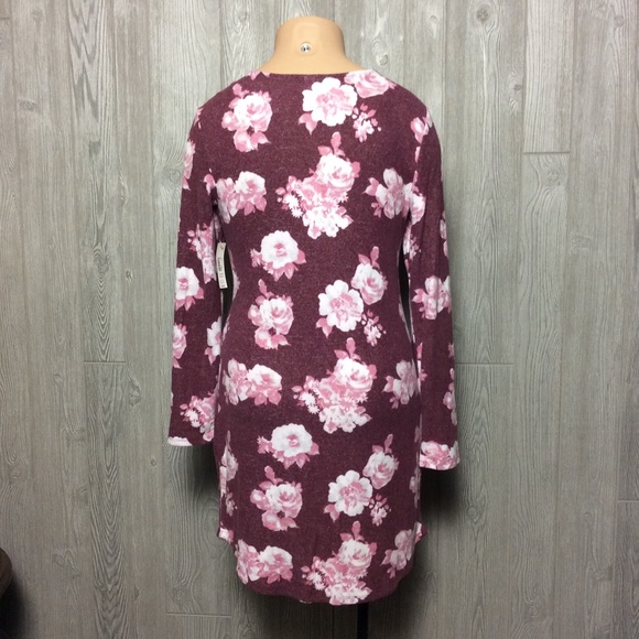 NWT Pretty Soft Pink Floral Dress  PLUS SIZE - Picture 2 of 4